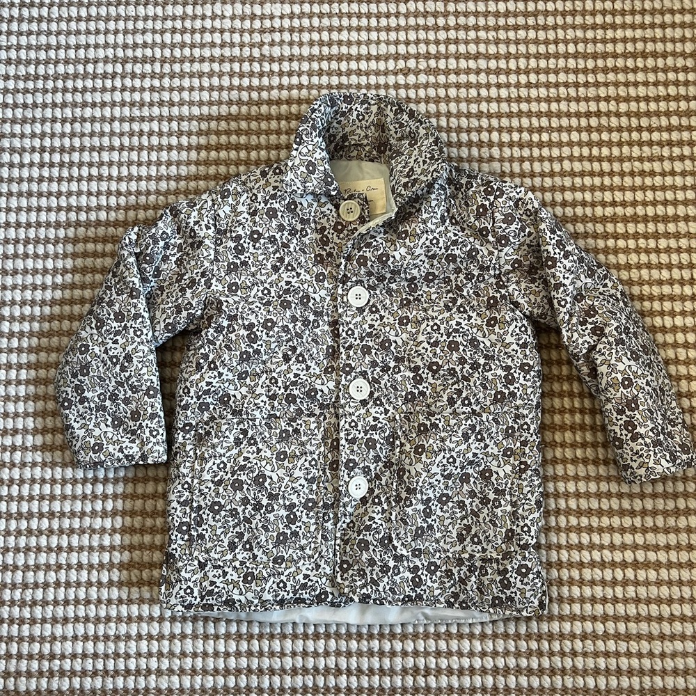 Rylee + Cru Insulated Floral Jacket – Size 4/5